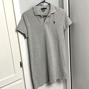 T-shirt dress by Polo Ralph Lauren. Size large (I’m usually a medium). Like new